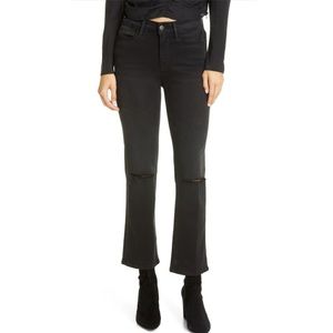 FRAME Le High Straight Crop Jeans